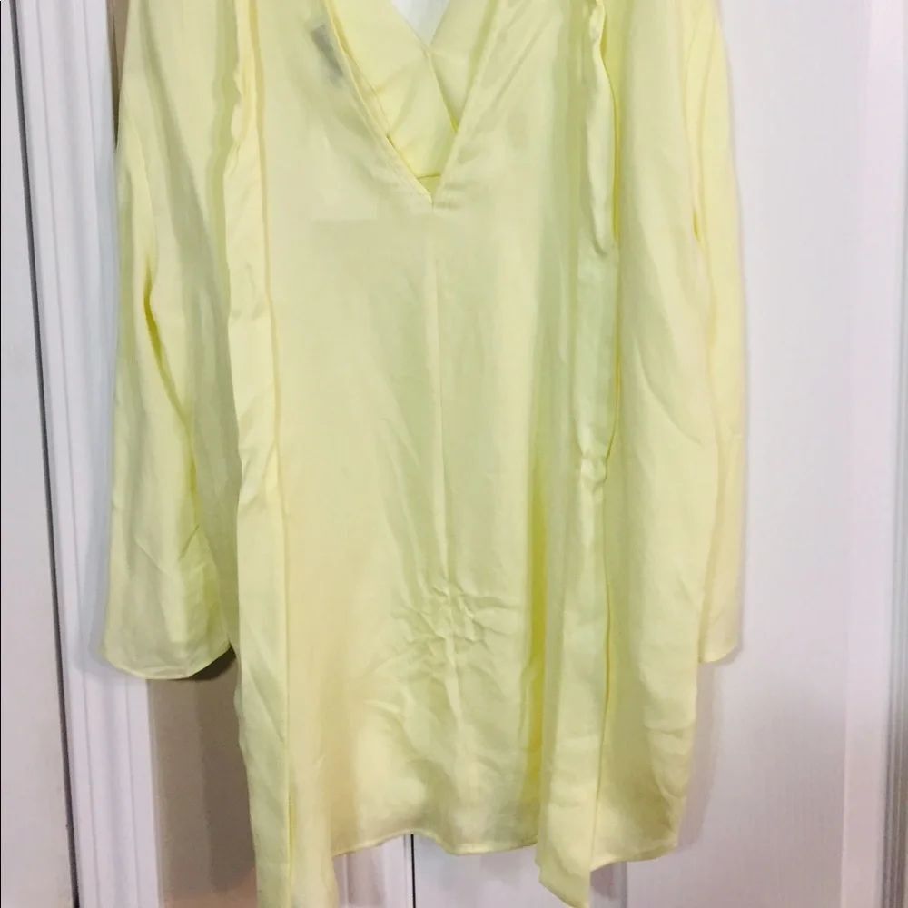 Sandro Paris yellow blouse NWT